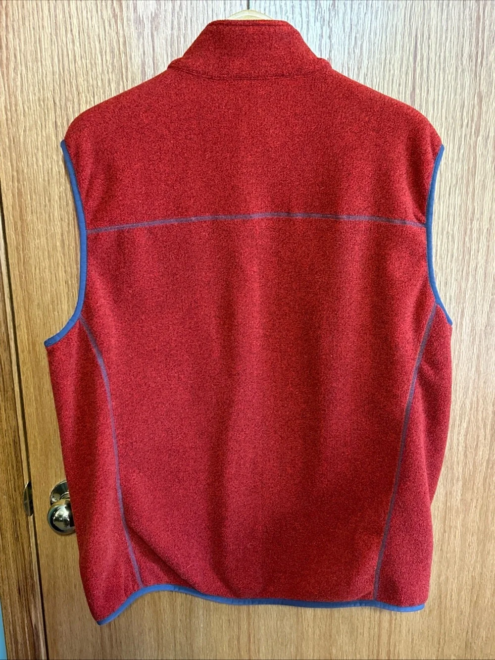 Duluth Trading Company Fleece Vest With Pockets Full Zip Mens XL Travel Layer